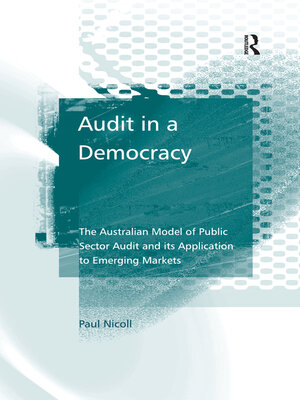 cover image of Audit in a Democracy